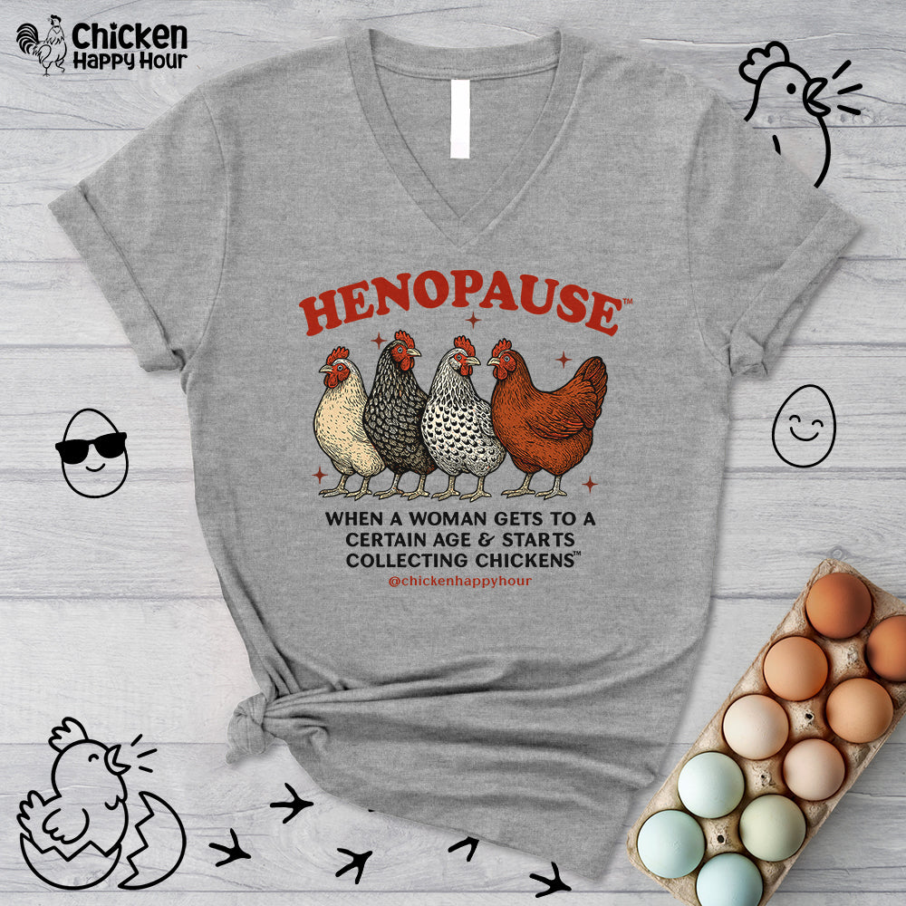 Henopause™ V-Neck Tee