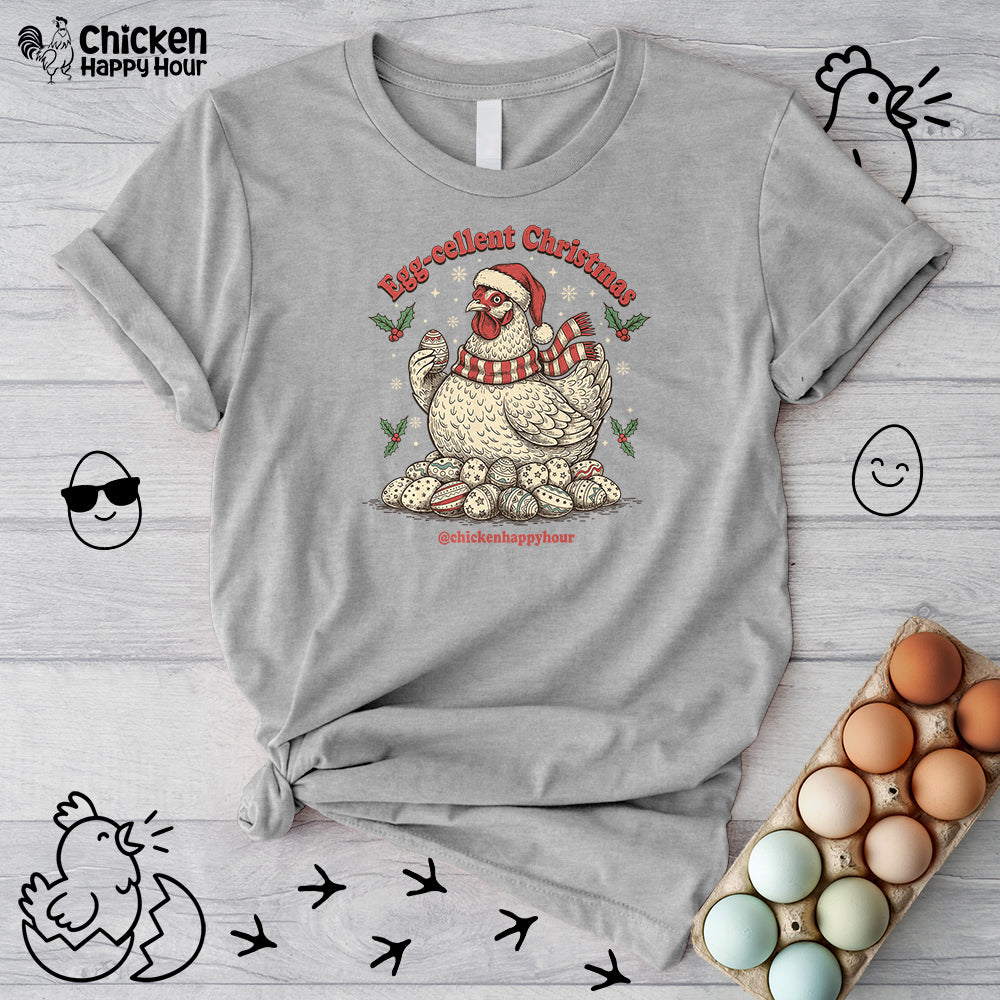 Egg-cellent Christmas Unisex Tee