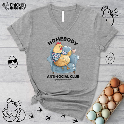 Homebody V-Neck Tee