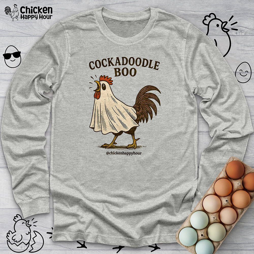 Cockadoodle BOO Long Sleeve Tee