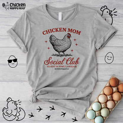 Chicken Mom Social Club Unisex Tee