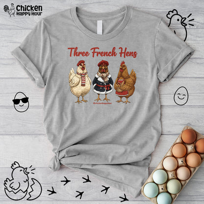 Three French Hens Unisex Tee