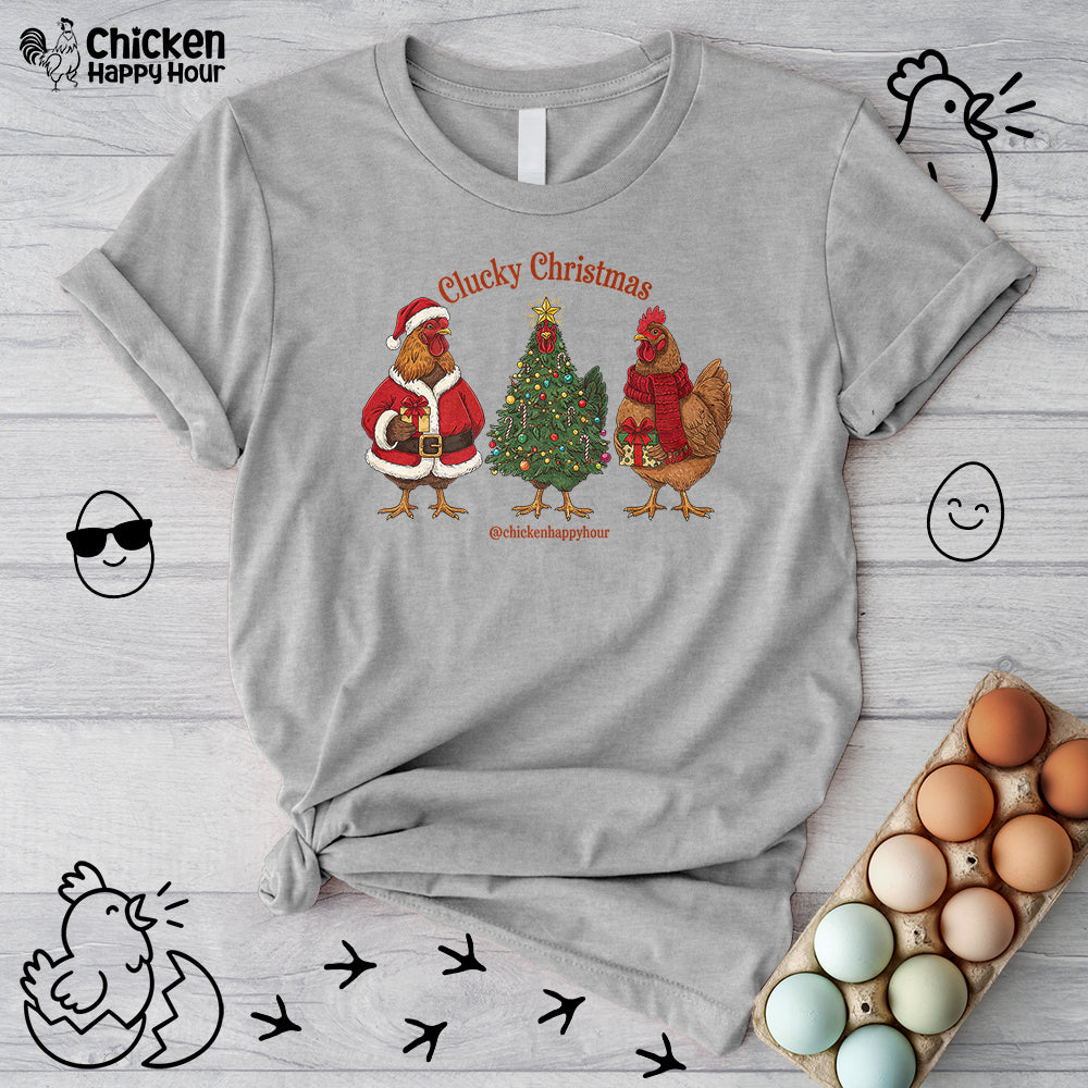 Clucky Christmas Unisex Tee