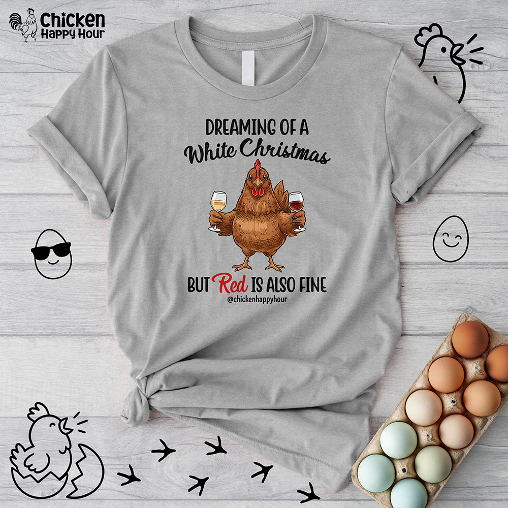 Dreaming of a White Christmas Unisex Tee
