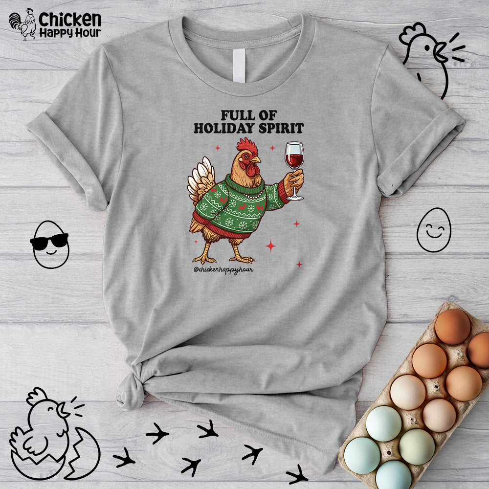 Full of Holiday Spirit Unisex Tee
