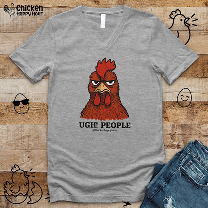 Ugh! People V-Neck Tee