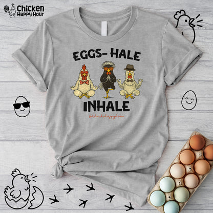 Egg-Hale the Stress Unisex Tee