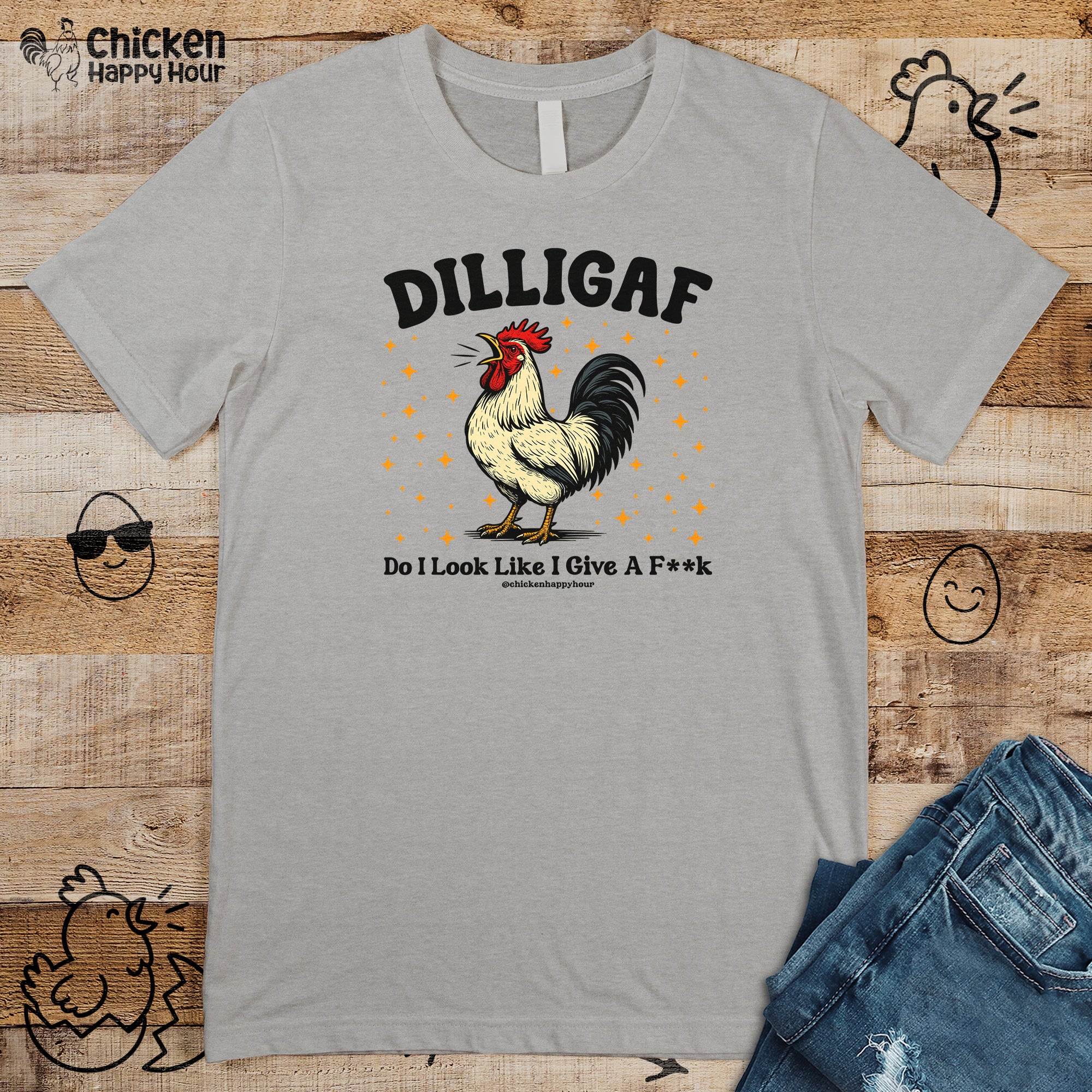 Dilligaf Do I Look Like I Give a Fk Unisex Tee