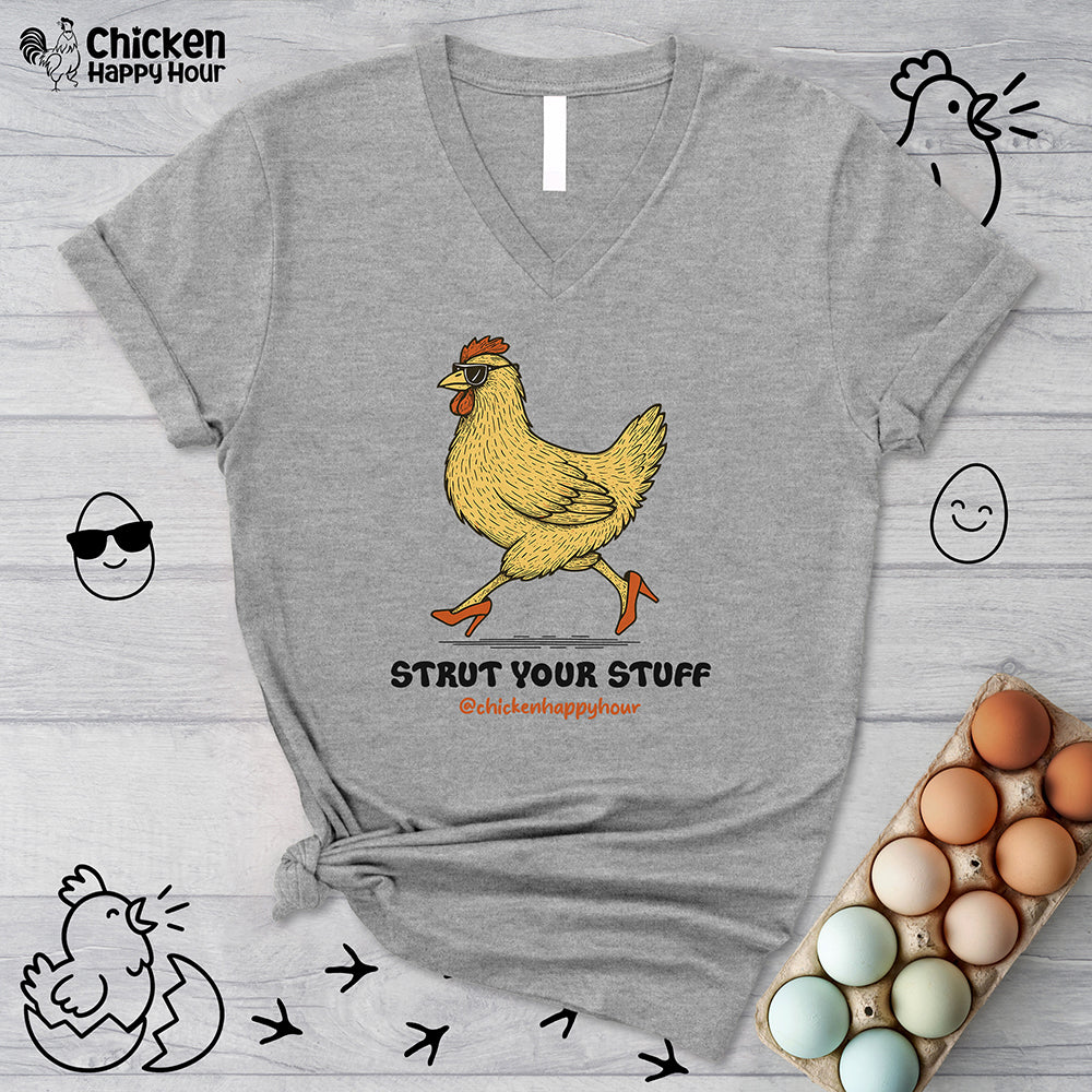 Strut Your Stuff V-Neck Tee