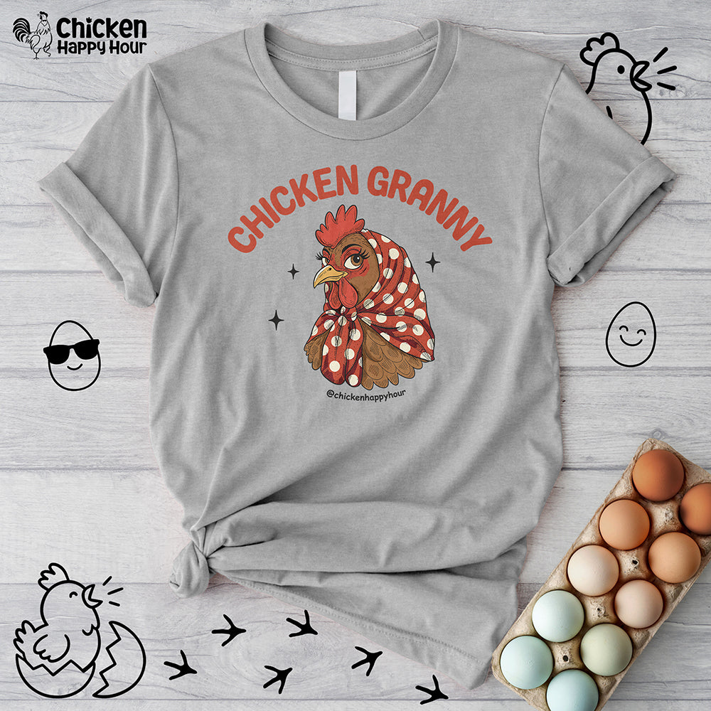 Chicken Granny Unisex Tee