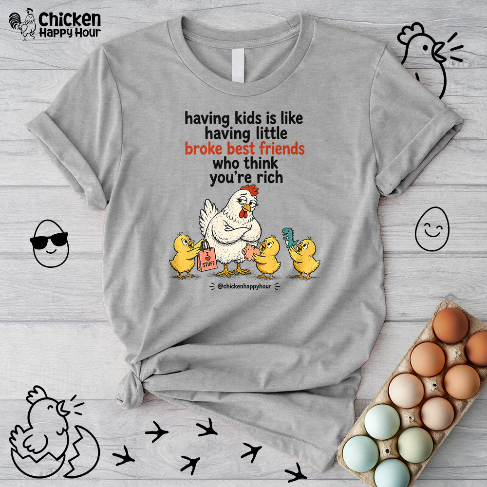 Having Kids Unisex Tee