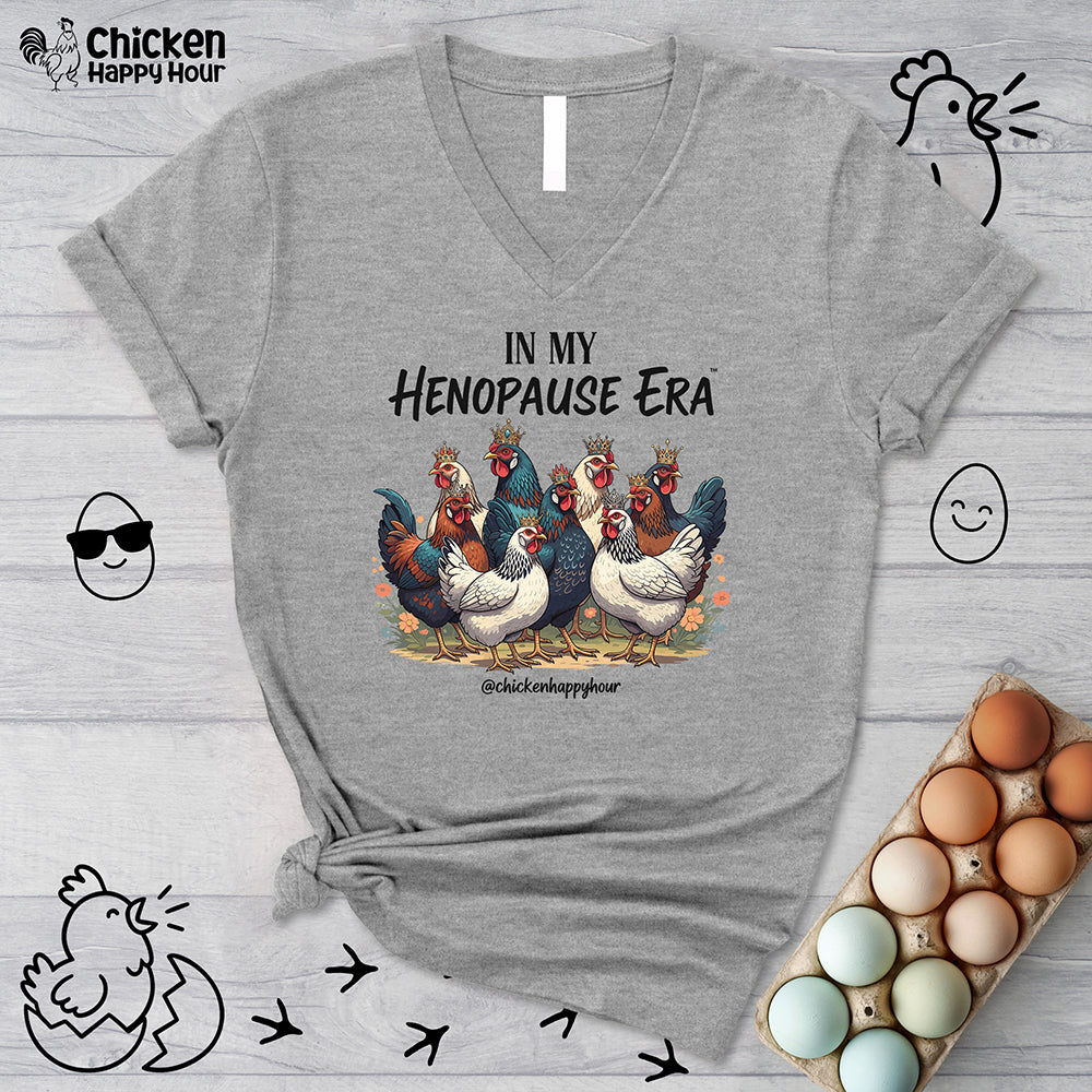 In my HENOPAUSE™ Era V-Neck Tee