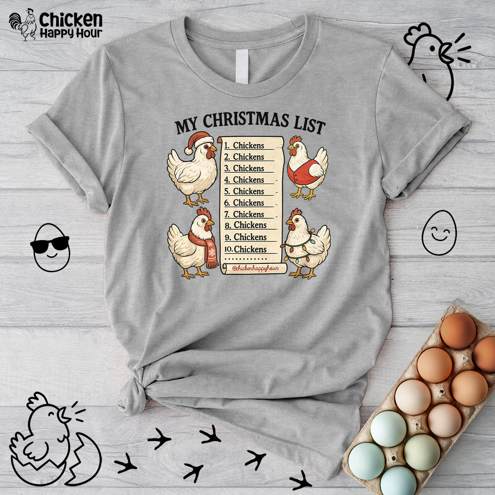 Christmas List Unisex Tee
