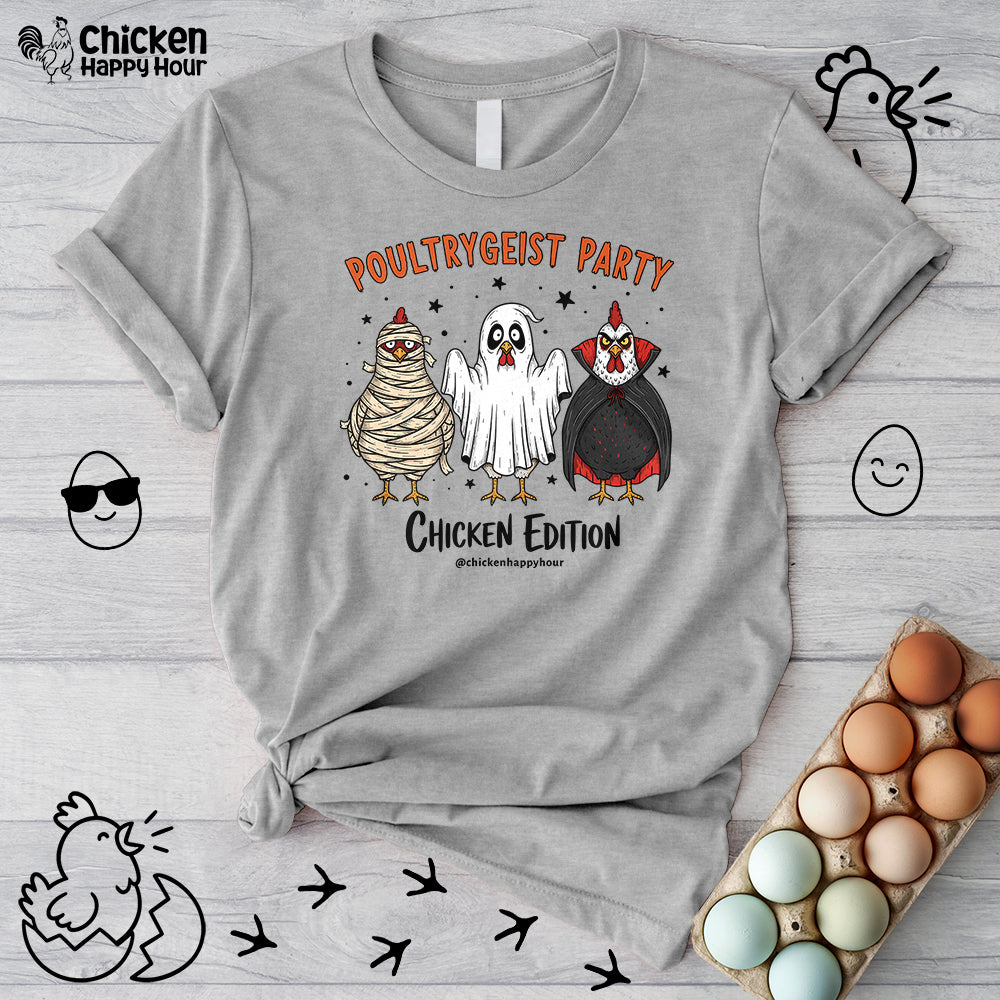 Poultrygeist Party Unisex Tee