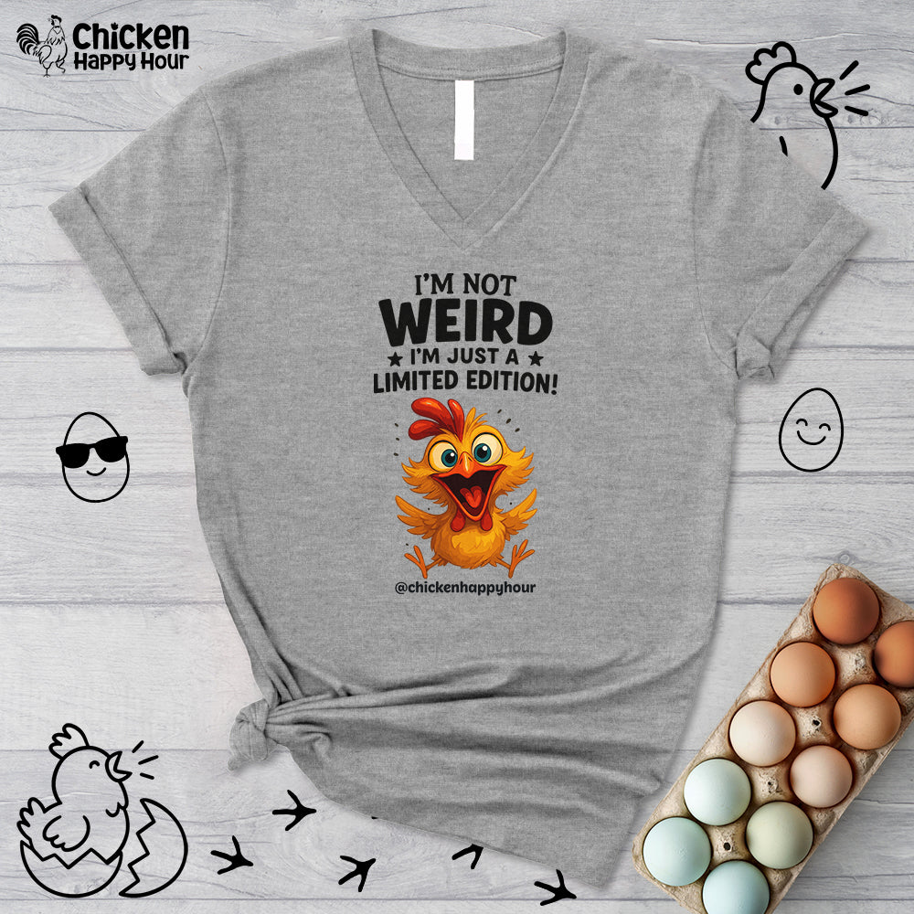 I Am Not Weird V-Neck Tee