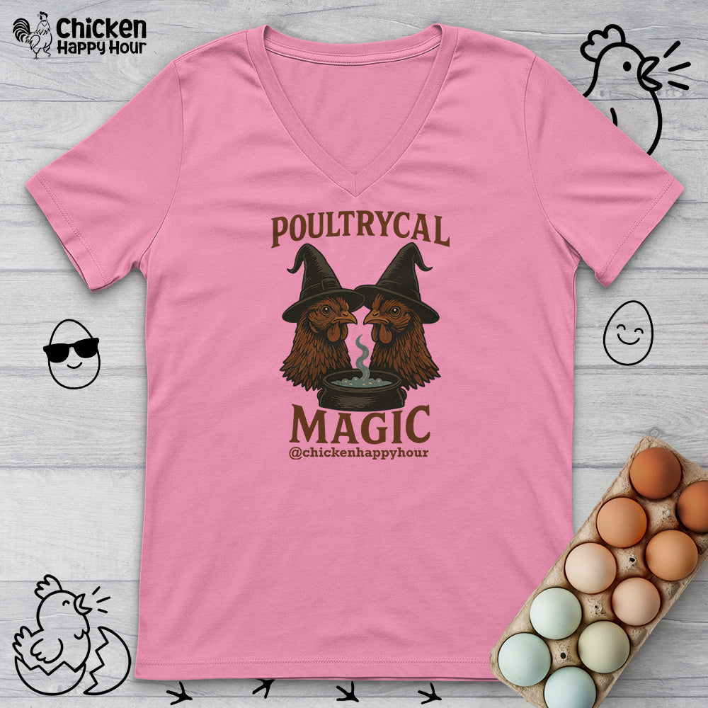 Poultrycal Magic 02 V-Neck Tee