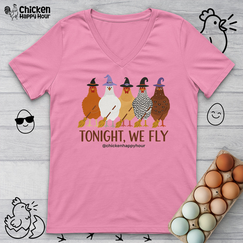 Tonight We Fly 01 V-Neck Tee