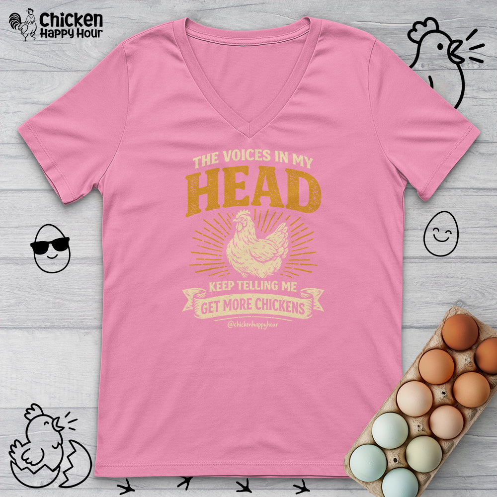 The Voices In My Head V-Neck Tee