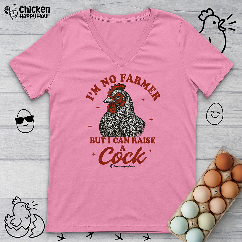 I'm No Farmer V-Neck Tee