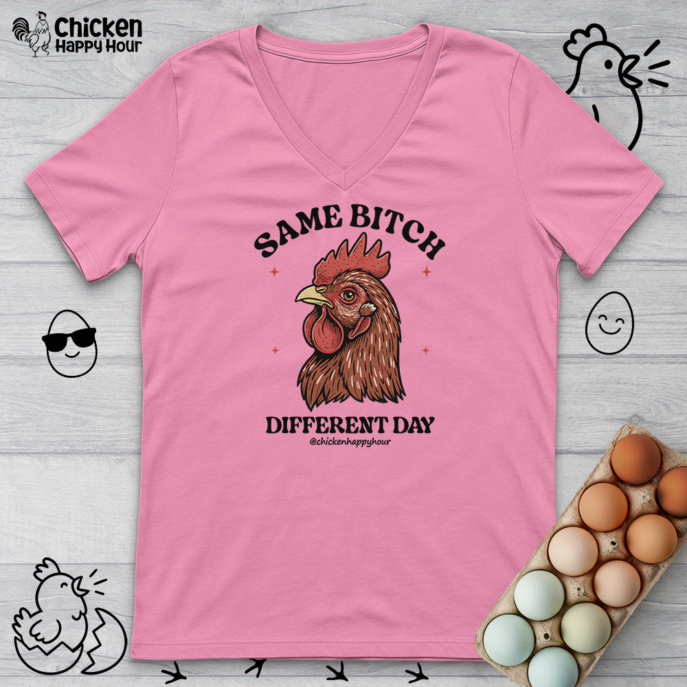 Same Bitch V-Neck Tee