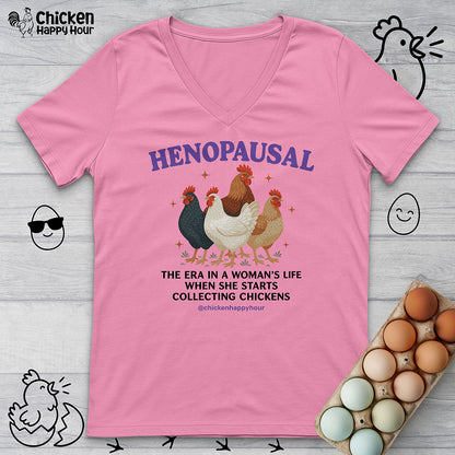 Henopausal V-Neck Tee