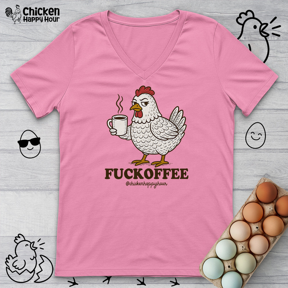 FUCKOFFEE V-Neck Tee