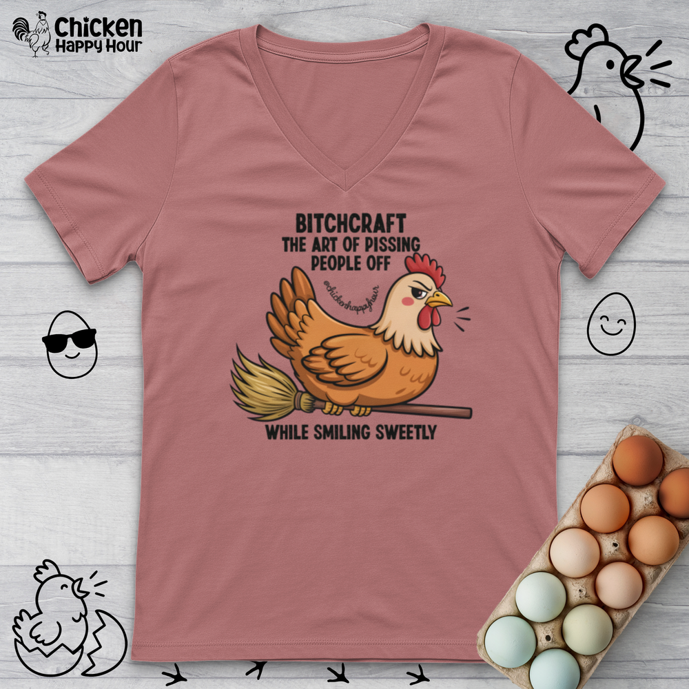 Bitchcraft V-Neck Tee