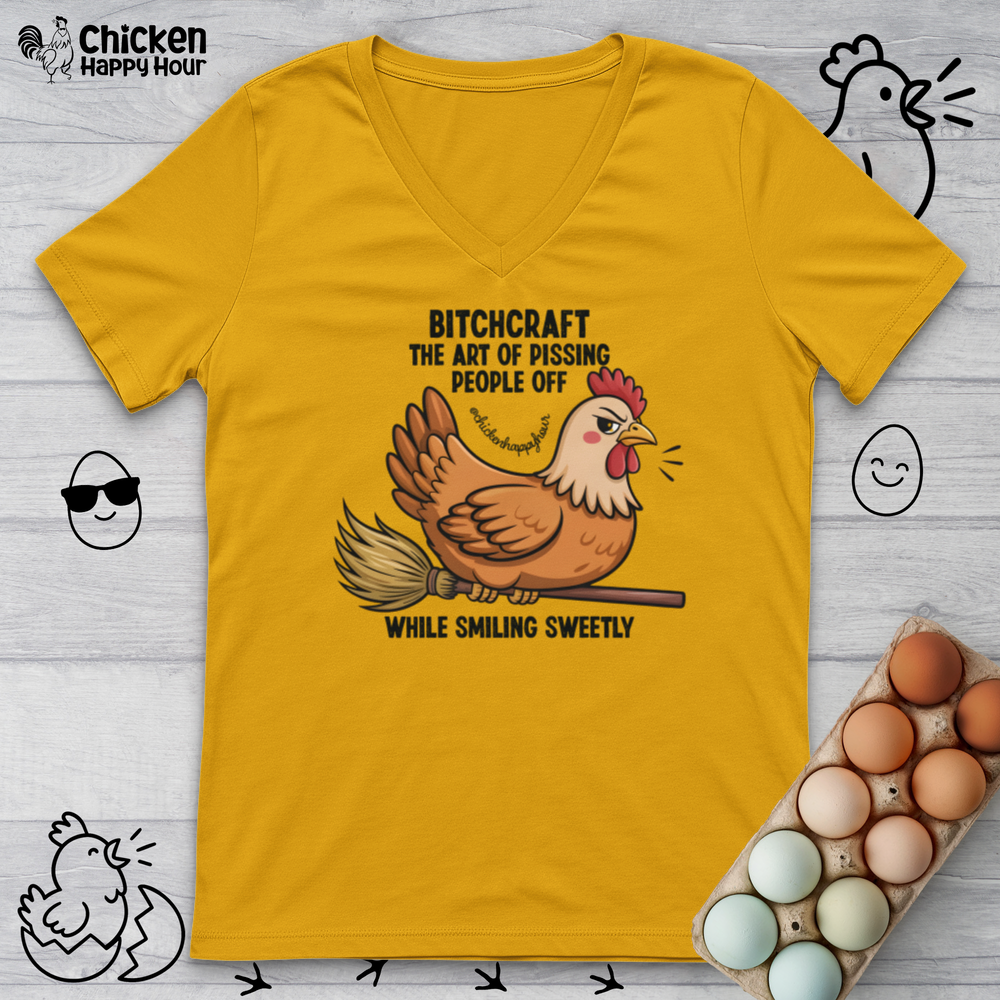 Bitchcraft V-Neck Tee