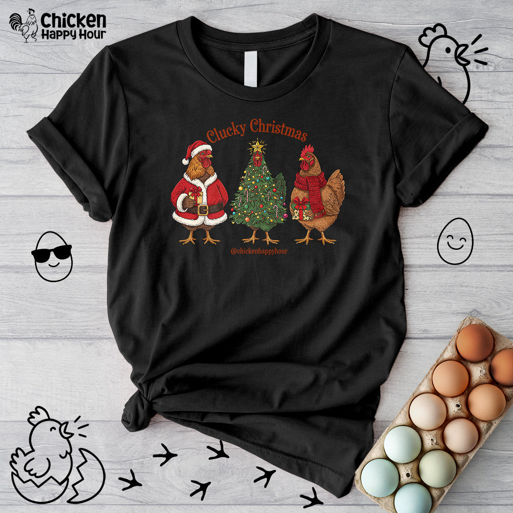 Clucky Christmas Unisex Tee