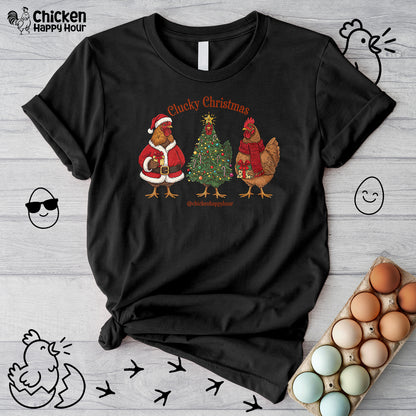 Clucky Christmas Unisex Tee