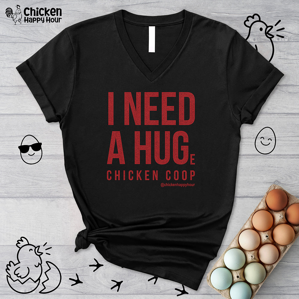Chicken Coop V-Neck Tee