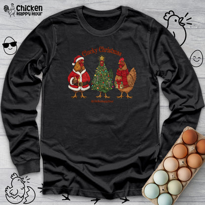 Clucky Christmas Long Sleeve