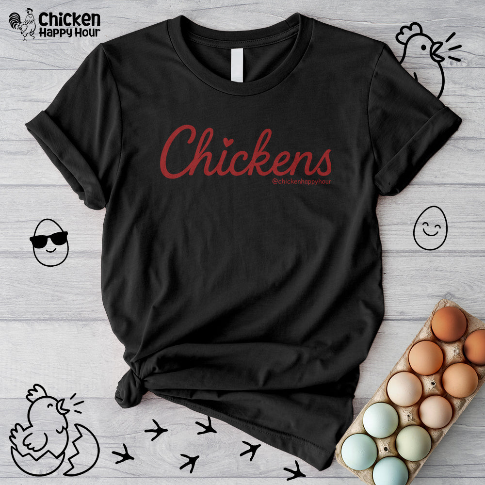 Love Chickens Unisex Tee