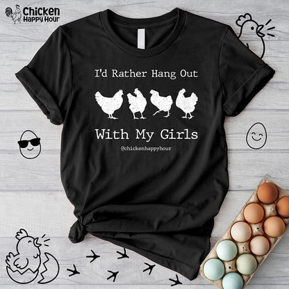 I'd Rather Hang Out Unisex Tee