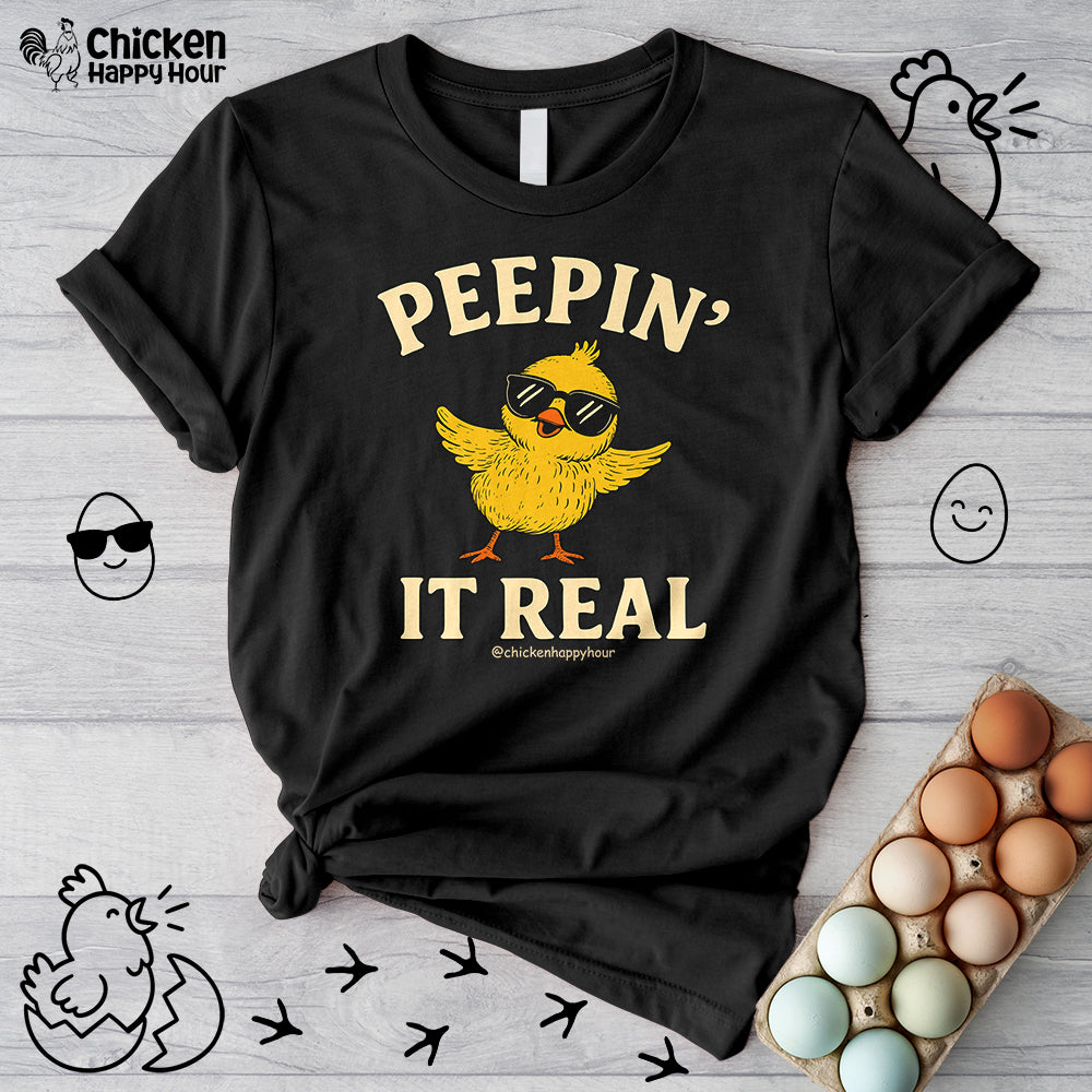 Peepin' It Real 2 Unisex Tee