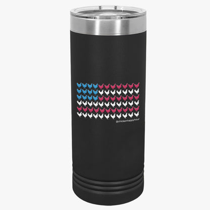American Flag Tumbler