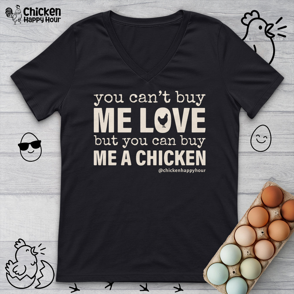 You Can’t Buy Me Love V-Neck Tee