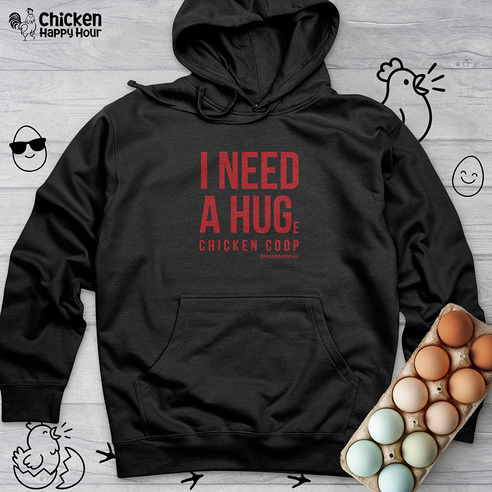 Chicken Coop Hooded Sweatshirt