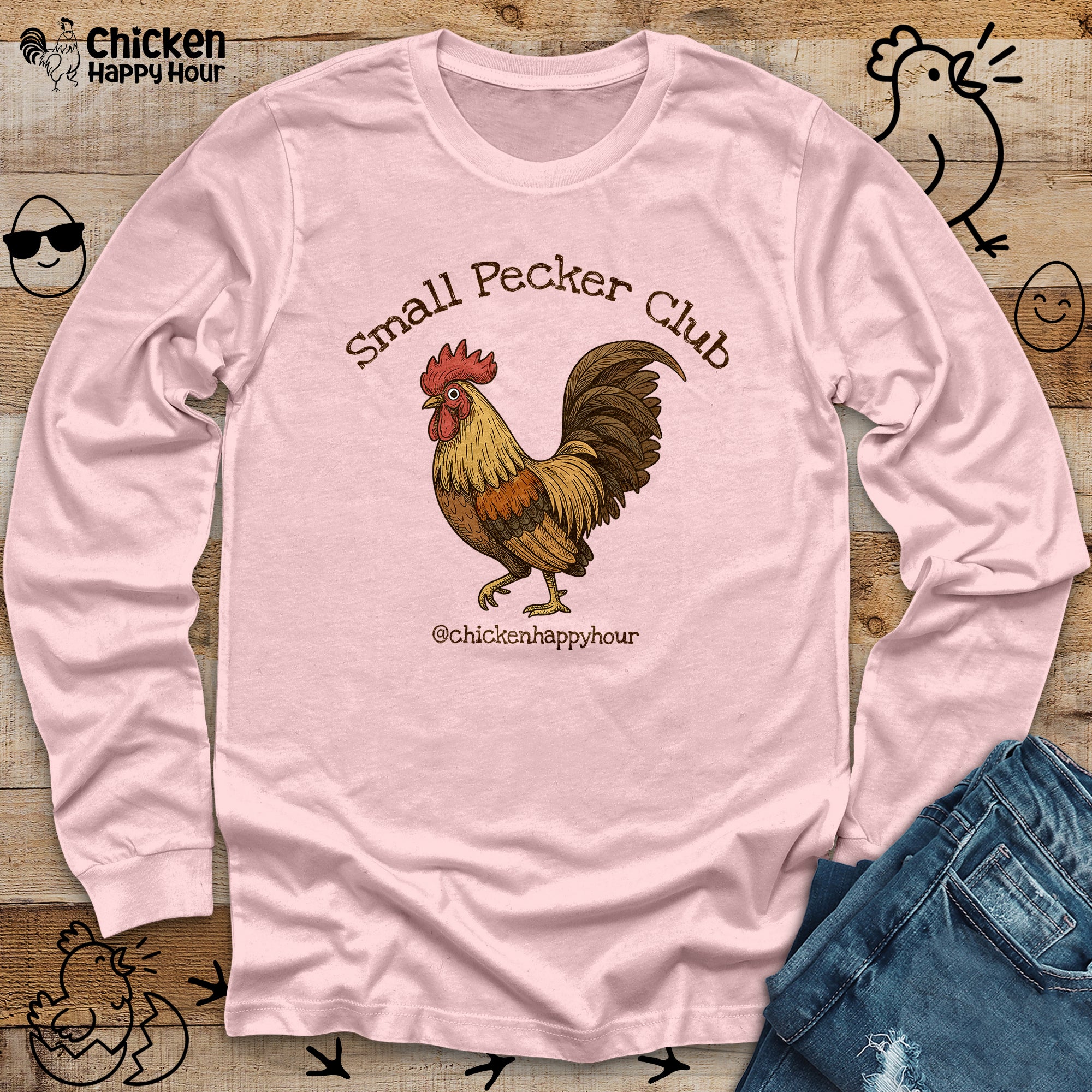 Small Pecker Club Long Sleeve