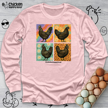 Retro Chicken Long Sleeve