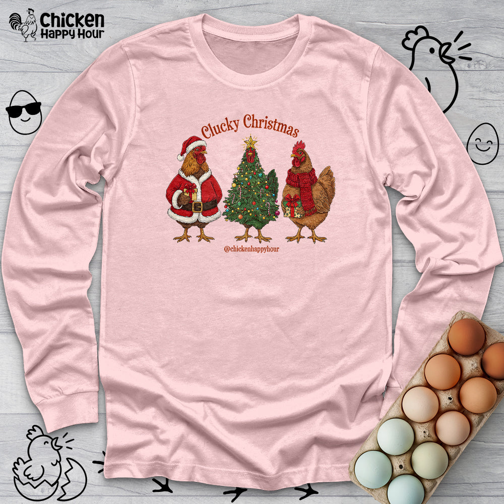 Clucky Christmas Long Sleeve