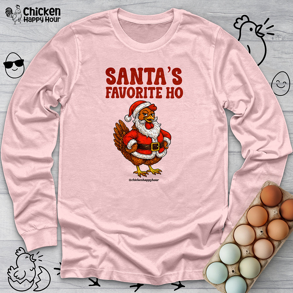 Santa’s Favorite Ho Long Sleeve
