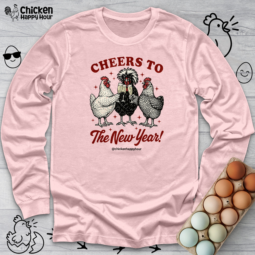 Cheers to The New Year Long Sleeve