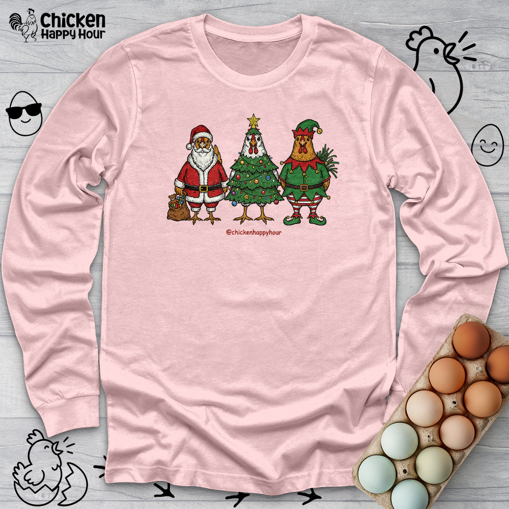 Christmas Chicken Long Sleeve