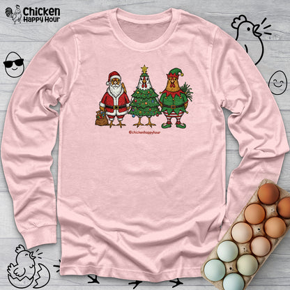 Christmas Chicken Long Sleeve