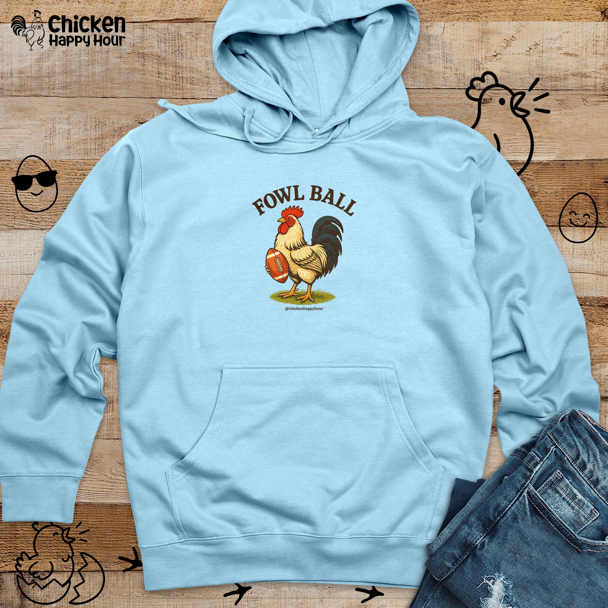 Fowl Ball Hooded Sweatshirt