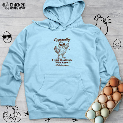 Apparently I have Attitude Hooded Sweatshirt