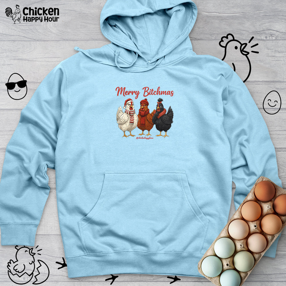 Merry Bitchmas Hooded Sweatshirt