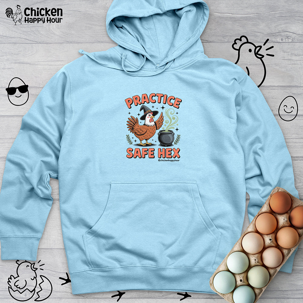 Practice Safe Hex Hooded Sweatshirt