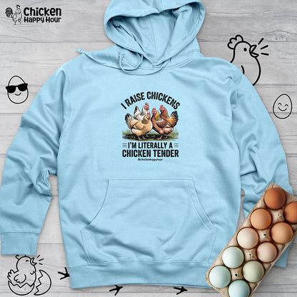I'm Literally a Chicken Tender Hooded Sweatshirt